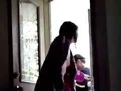 ภรรยากำลังท้อง วีดีโอ หนัง โป๋ hubby fistfucked หลังจากห่างกับเธอ